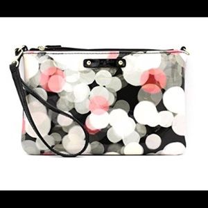 Kate Spade Cherry Terrace Festive Bubbles Wristlet